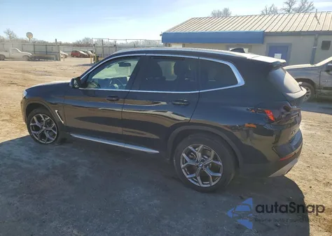 2023 BMW X3 xDrive30I z USA, uszkodzony, nr VIN 5UX53DP02P9S00120